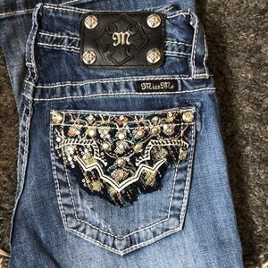 Medium Wash Miss Me Bootcut Jeans